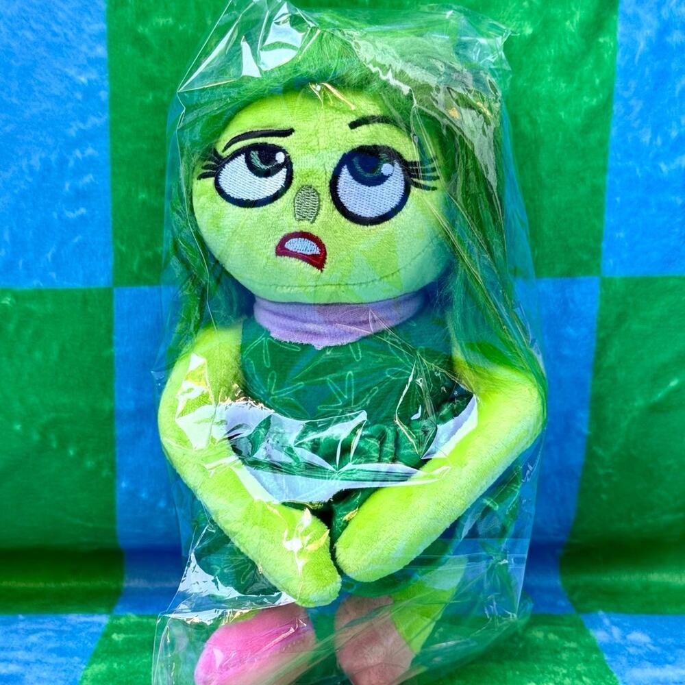 DISNEY Disgust Plush SEALED From Inside Out